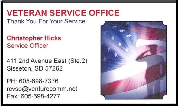 A business card with an american flag and the words 